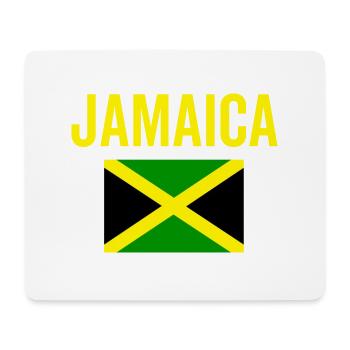 Jamaika Jamaika Flagge - Mousepad (Querformat) - Weiß - Vorne