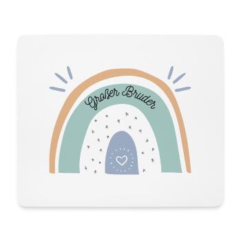 Großer Bruder Regenbogen - Mousepad (Querformat) - Weiß - Vorne