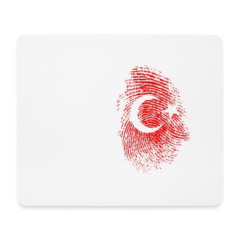 It's in my DNA Türkei Flaggen für Türken in - Mousepad (Querformat) - Weiß - Vorne
