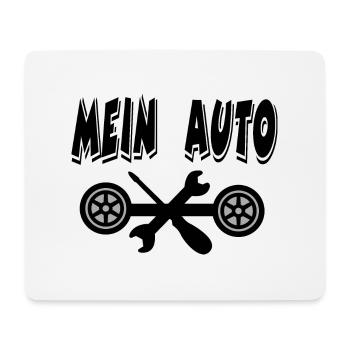 Auto - Mousepad (Querformat) - Weiß - Vorne