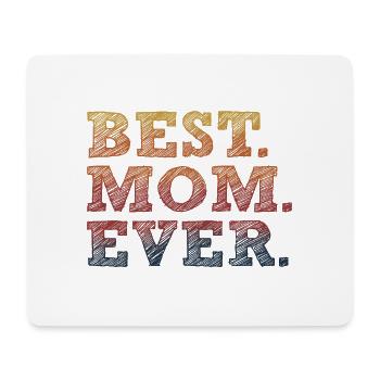 BESTE MUTTER ALLER ZEITEN - Mousepad (Querformat) - Weiß - Vorne