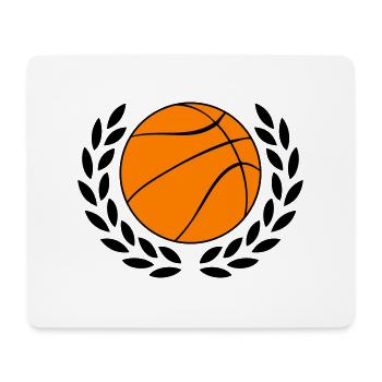 Basketball - Mousepad (Querformat) - Weiß - Vorne