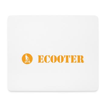 E-Scooter E-Roller Scooter - Tapis de souris (format paysage) - blanc - Devant