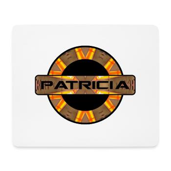 PATRICIA. MY NAME IS PATRICIA. SAMER BRASIL - Mouse Pad (horizontal) - white - Front