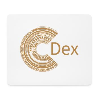 Pour Dex - Tapis de souris (format paysage) - blanc - Devant