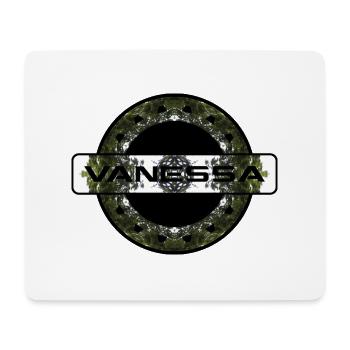VANESSA. MY NAME IS VANESSA. SAMER BRASIL - Mouse Pad (horizontal) - white - Front