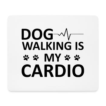 Dog Hund - Mouse Pad (horizontal) - white - Front