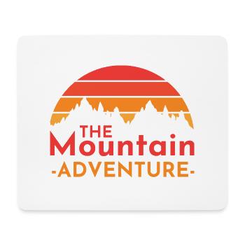 The mountain adventure - Mouse Pad (horizontal) - white - Front