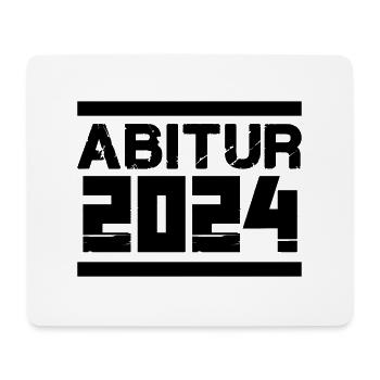 abitur 2024 - Mousepad (Querformat) - Weiß - Vorne