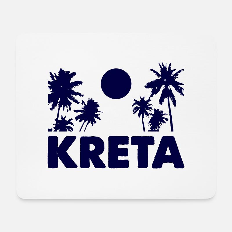 Crete - Mouse Pad (horizontal) - white