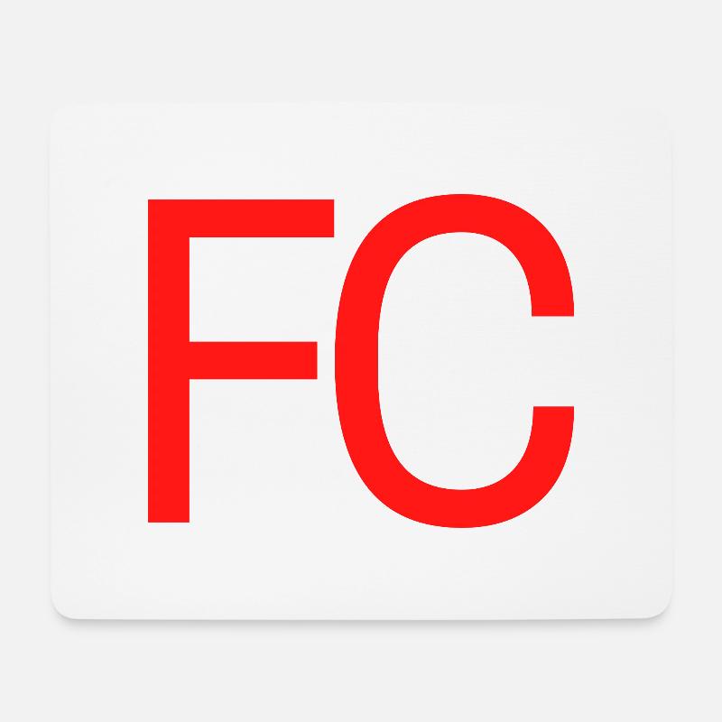 FC - Mousepad (Querformat) - Weiß