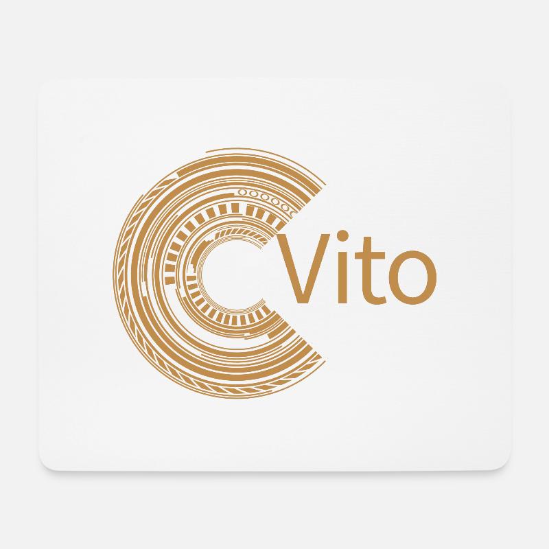 Für Vito - Mousepad (Querformat) - Weiß