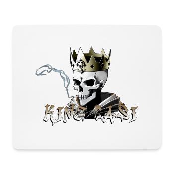 KingCasi - Mousepad (Querformat) - Weiß - Vorne