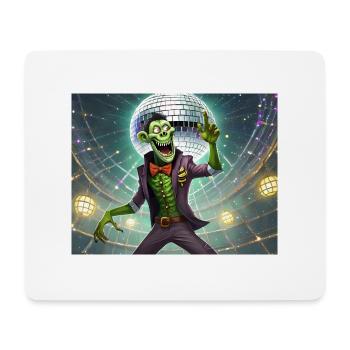 Drunkenstein’s Monster Halloween drôle de jeu de mots - Tapis de souris (format paysage) - blanc - Devant