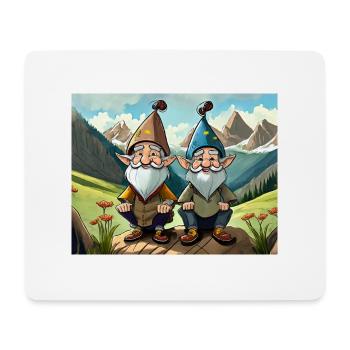 deutsche Kinderreime Himpelchen und Pimpelchen - Mousepad (Querformat) - Weiß - Vorne