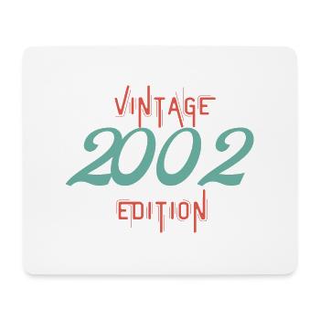 Jahrgang 2002 Ausgabe - Mousepad (Querformat) - Weiß - Vorne