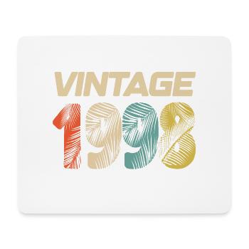 Vintage 1998 Retro - Best-seller - Tapis de souris (format paysage) - blanc - Devant