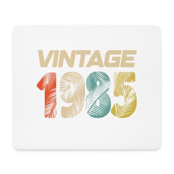 Vintage 1985 Retro - Bestseller - Mousepad (Querformat) - Weiß - Vorne