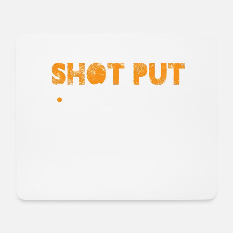 shot put like darts but it requires balls Design - Mousepad (Querformat) - Weiß