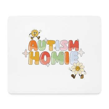 Autism - Mouse Pad (horizontal) - white - Front