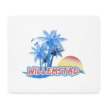 Willemstad Beach - Mouse Pad (horizontal) - white - Front