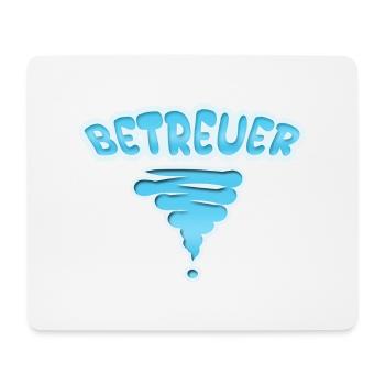 Beruf Betreuer - Mousepad (Querformat) - Weiß - Vorne