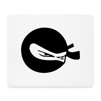 Ninja - Mousepad (Querformat) - Weiß - Vorne
