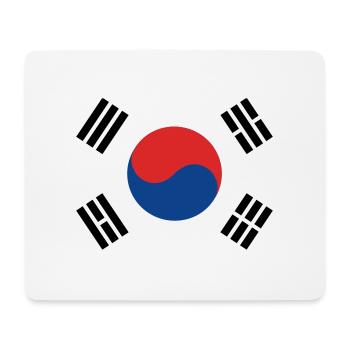 Korea south - Mouse Pad (horizontal) - white - Front