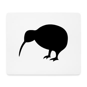 Kiwi - Mousepad (Querformat) - Weiß - Vorne