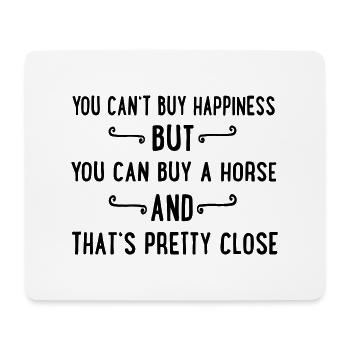 horse - Mousepad (Querformat) - Weiß - Vorne