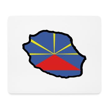 974 - Drapeau Lo Mahaveli - Tapis de souris (format paysage) - blanc - Devant