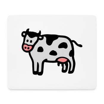 Cow 3 - Mouse Pad (horizontal) - white - Front