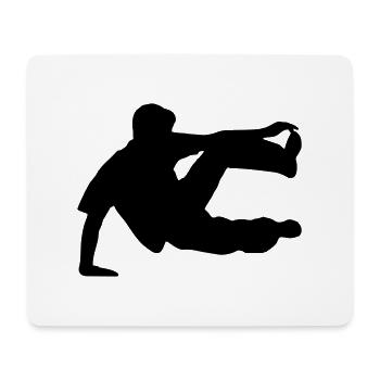 Freerunner, freerunning, free running - Mouse Pad (horizontal) - white - Front