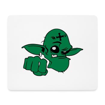 Troll - Mouse Pad (horizontal) - white - Front