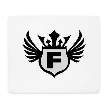 schild_f_f2 - Mouse Pad (horizontal) - white - Front