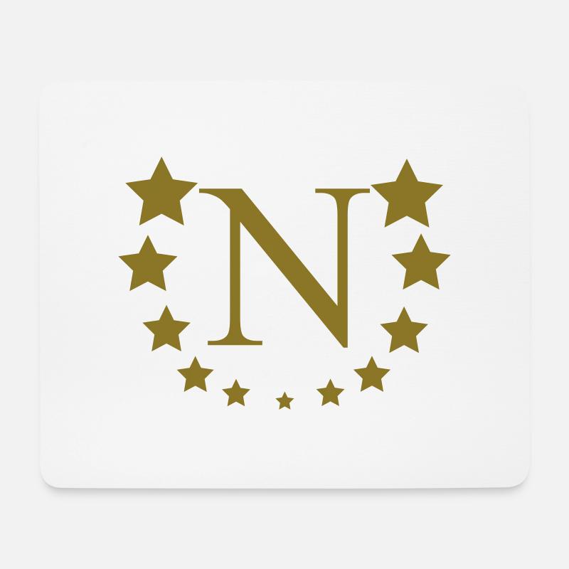N - Mouse Pad (horizontal) - white