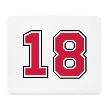 18__f2 - Mousepad (Querformat) - Weiß - Vorne