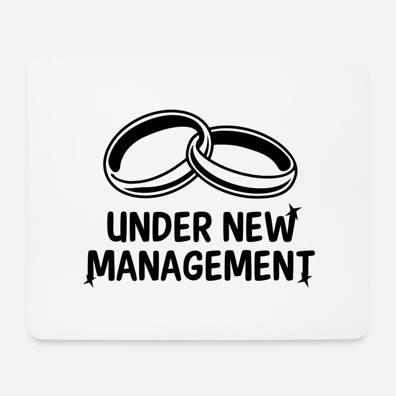 under_new_management__f1 - Tapis de souris (format paysage) - blanc