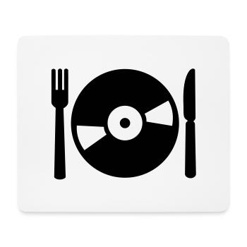Vinyl - Tapis de souris (format paysage) - blanc - Devant