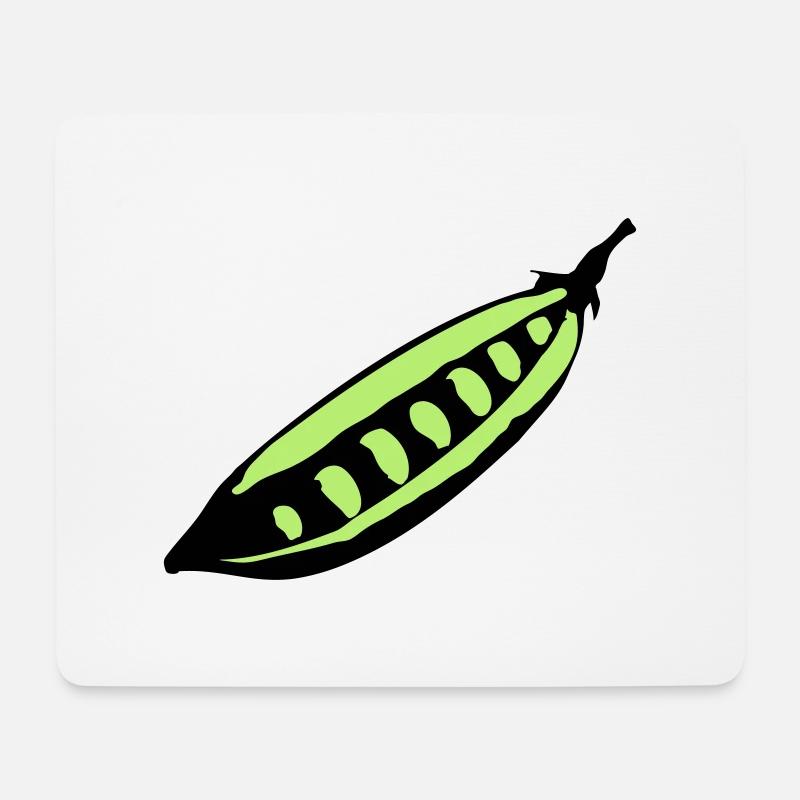 Peas - Mouse Pad (horizontal) - white
