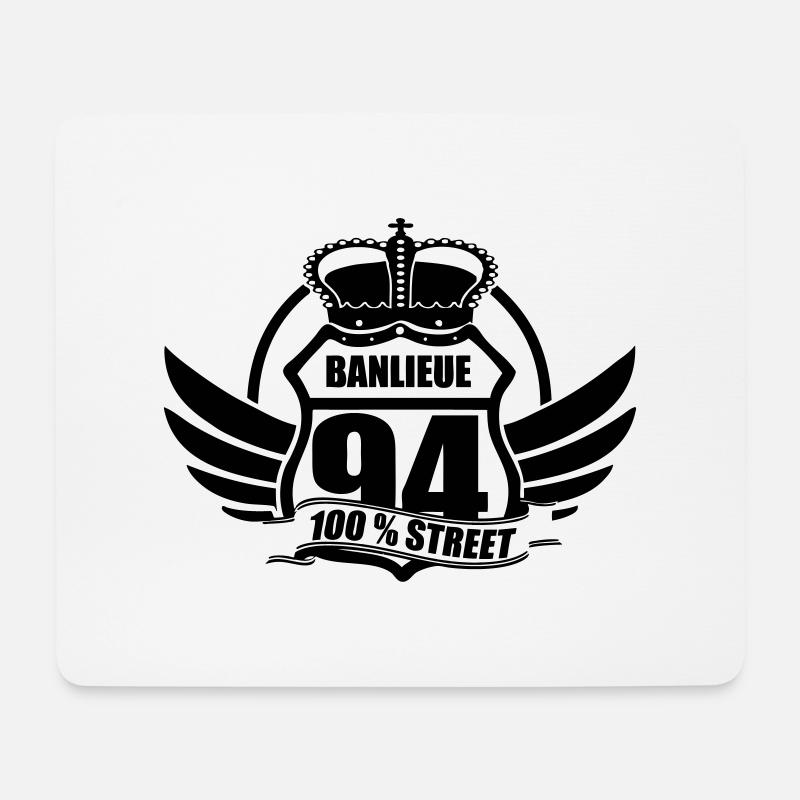 COMMUTER 94 - Mouse Pad (horizontal) - white