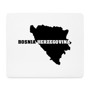 Bosnia Herzegovina (ID: 002004) - Mouse Pad (horizontal) - white - Front