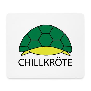 Schildkröte hängt ab - Mousepad (Querformat) - Weiß - Vorne