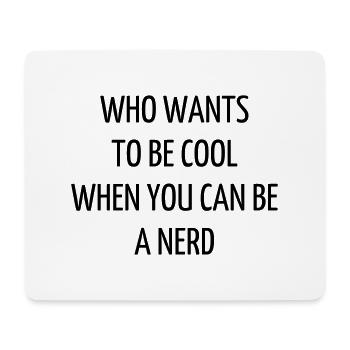 Citation / Geek / Gaming / Gamer / Nerd - Tapis de souris (format paysage) - blanc - Devant