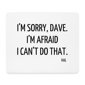 Serie TV - Television - Quotes - Citation - Zitat - Mouse Pad (horizontal) - white - Front