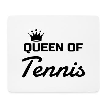 Tennis - Sport - Racket - Tennis Player - Tenis - Mousepad (Querformat) - Weiß - Vorne