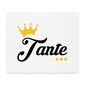 Aunt Aunty Tante Tata Baby Bébé Birth - Mouse Pad (horizontal) - white - Front