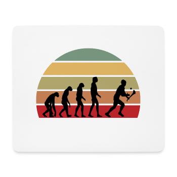 The Evolution of Hurling - Mousepad (Querformat) - Weiß - Vorne