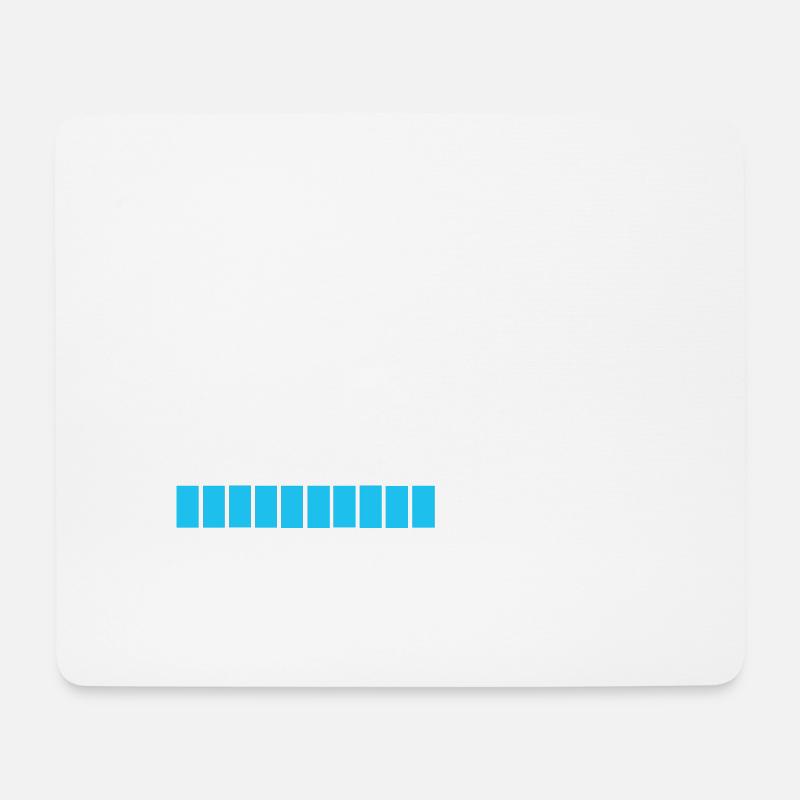 Leveling up to GRANDPA - Loading - Mousepad (Querformat) - Weiß