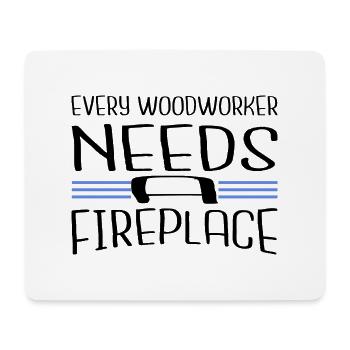 carpenter tshirts carpenter girl tshirts - Mousepad (Querformat) - Weiß - Vorne